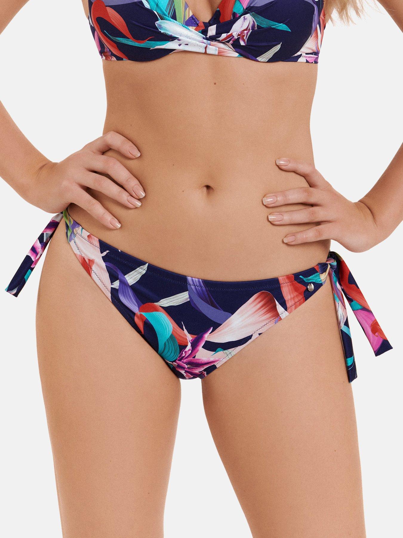 Image of Bikini-hose Mit Schnürung Nice Damen Blau 40