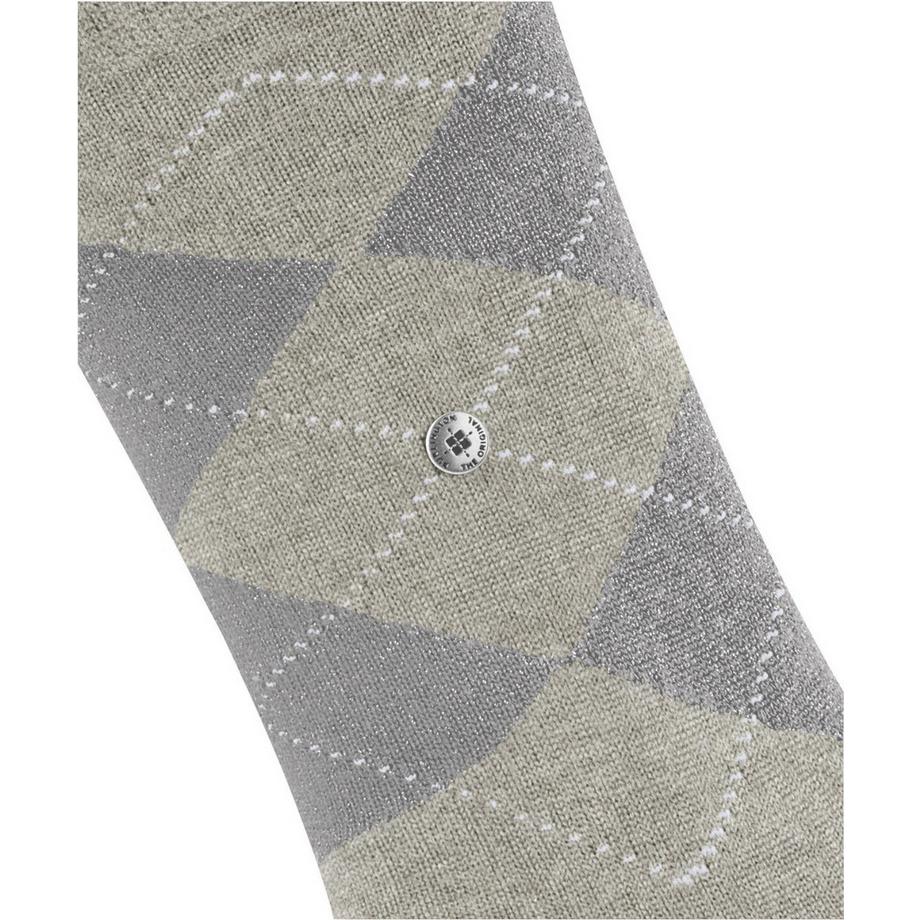 Burlington Marylebone Lurex Argyle Socken  