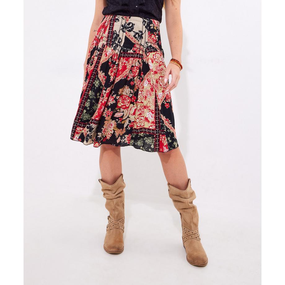 Joe Browns Gonna al Ginocchio Patchwork Floreale  