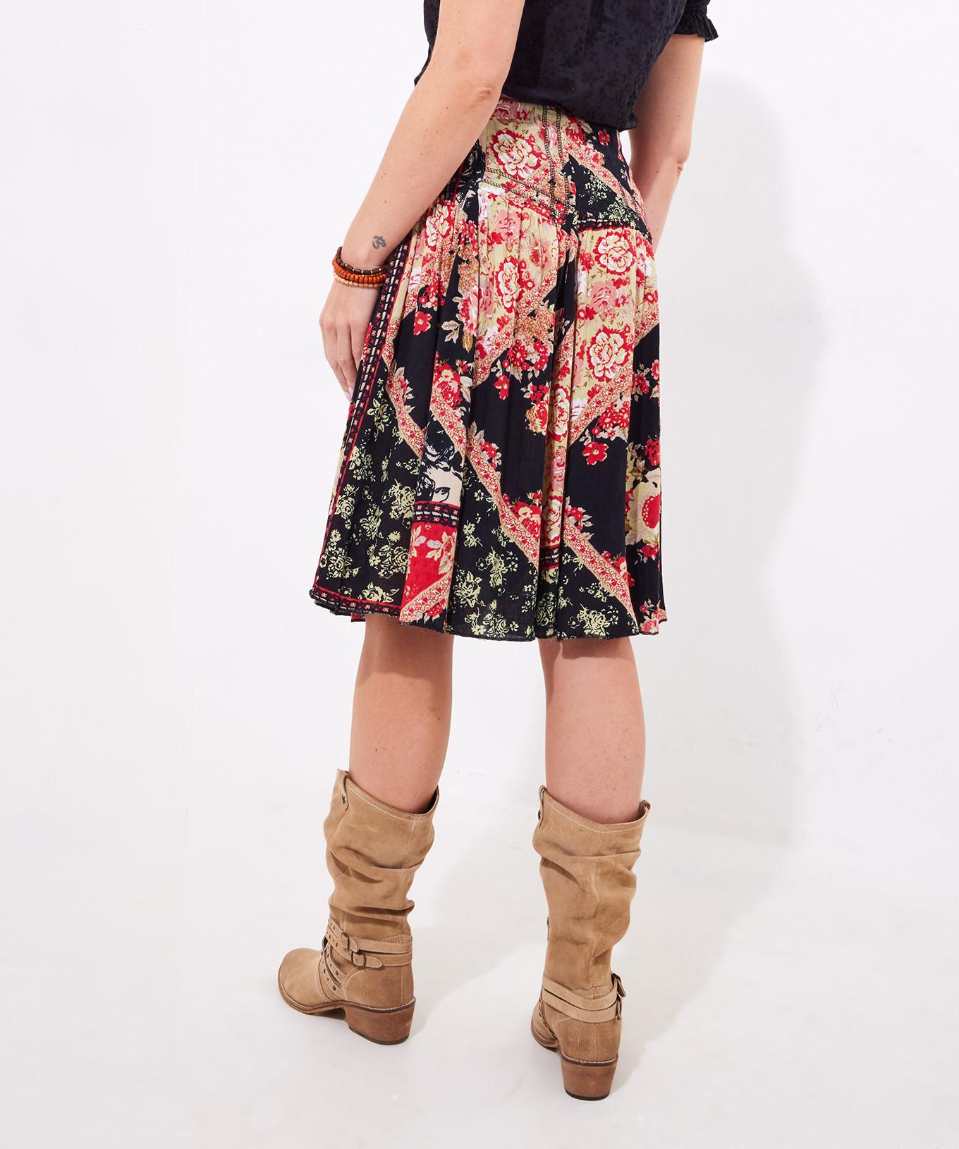 Joe Browns Knielanger Rock Floral Patchwork  