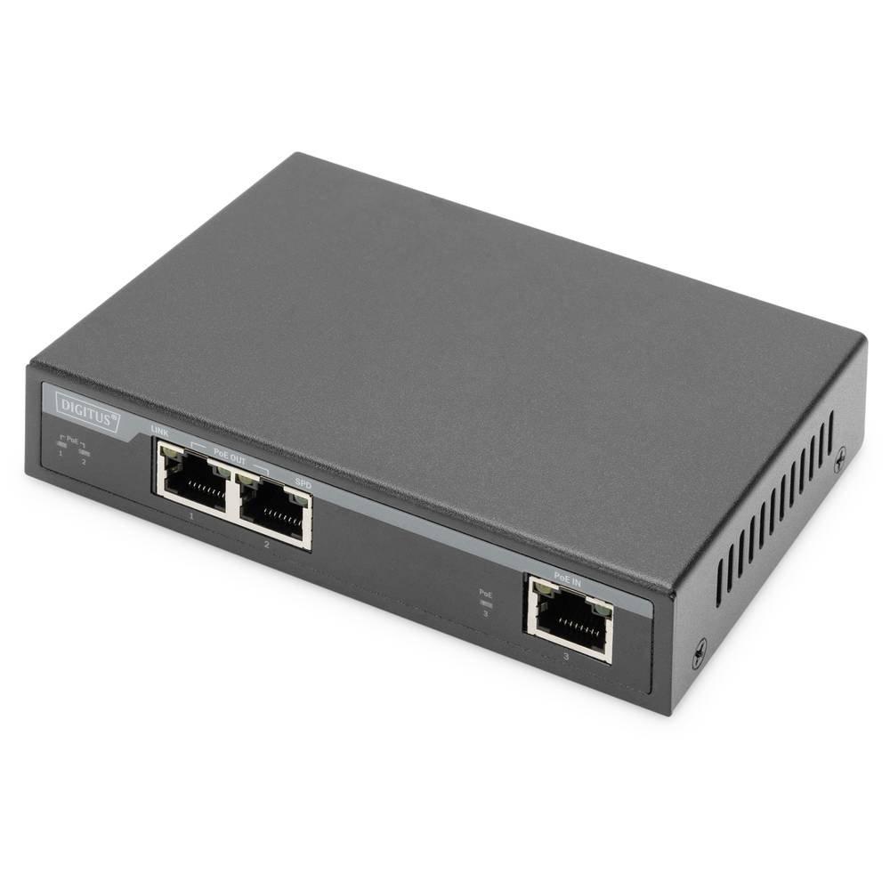 Digitus  2-Port Gigabit 4PPoE Extender, 802.3at, 60 W 