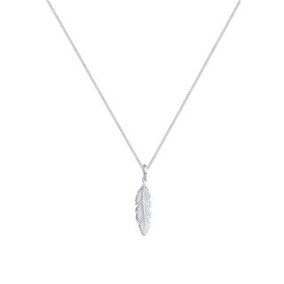 Elli  Halskette Feder Anhänger 
