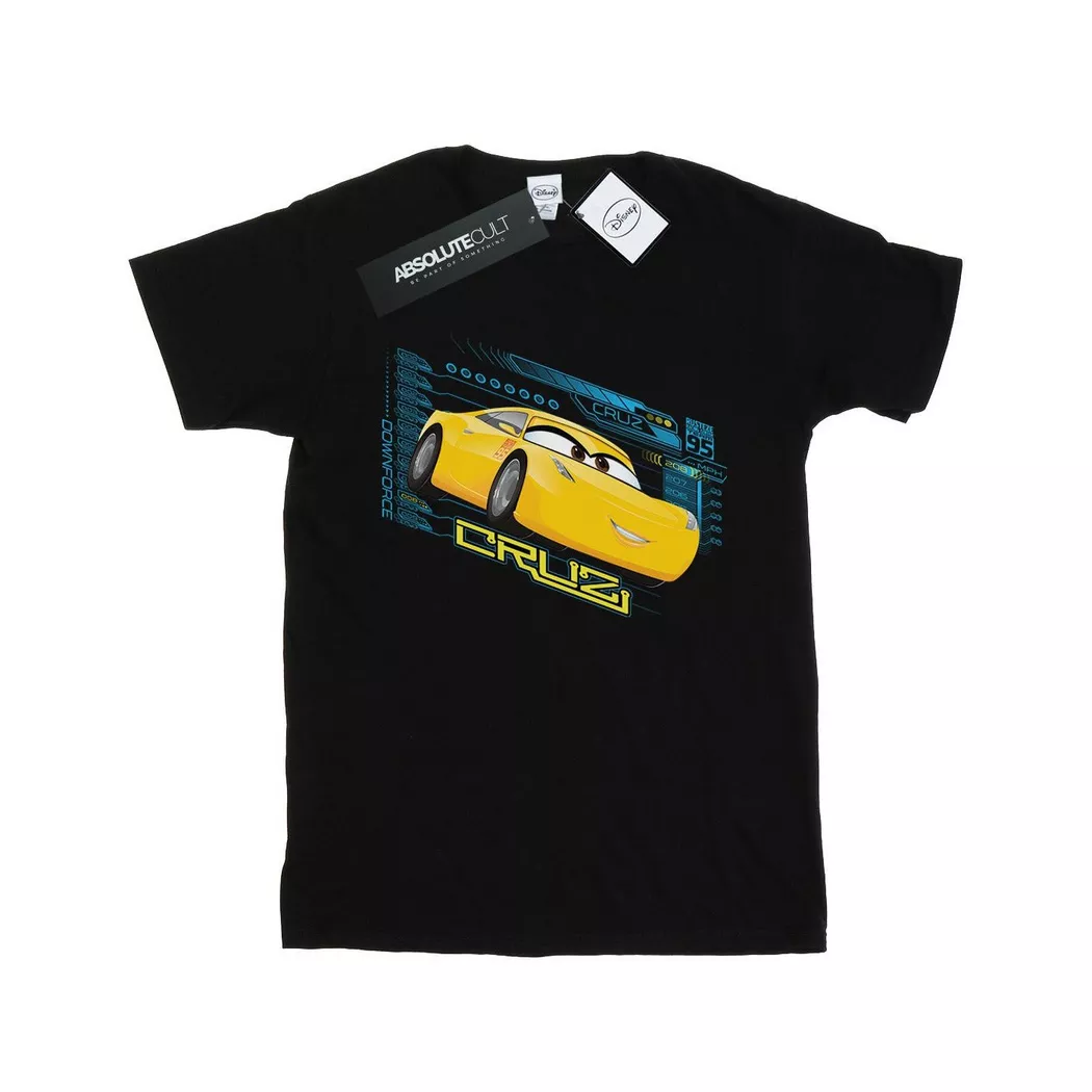 Disney - Cars TShirt, für Damen, Schwarz, Größe XL