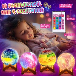 Activity-board  Nachtlicht Kinderspielzeug Lustiges Geburtstagsgeschenk Mondlampe Malset 