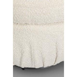 KARE Design Tabouret Nube Boucle rond 56  