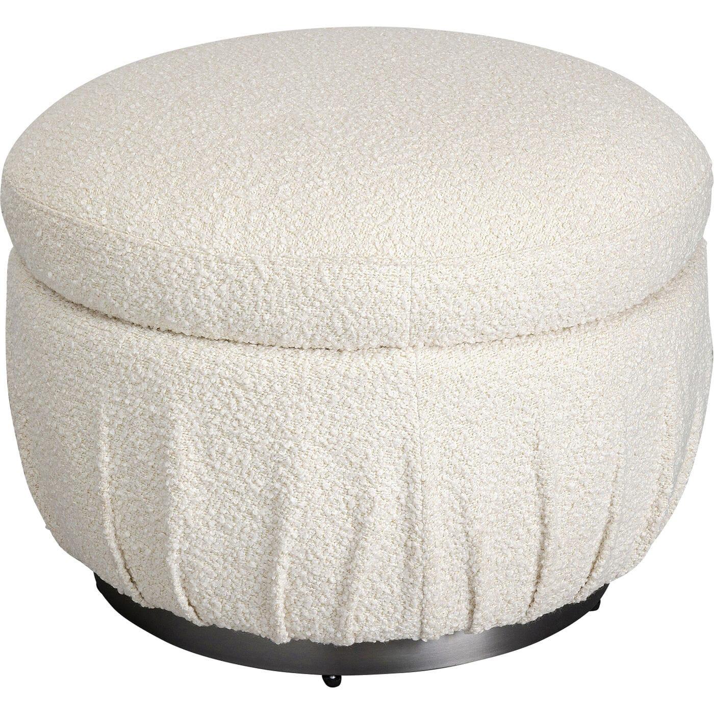 KARE Design Tabouret Nube Boucle rond 56  