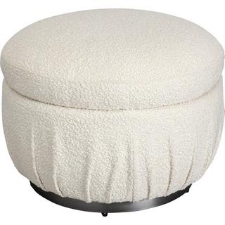 KARE Design Hocker Nube Boucle rund 56  