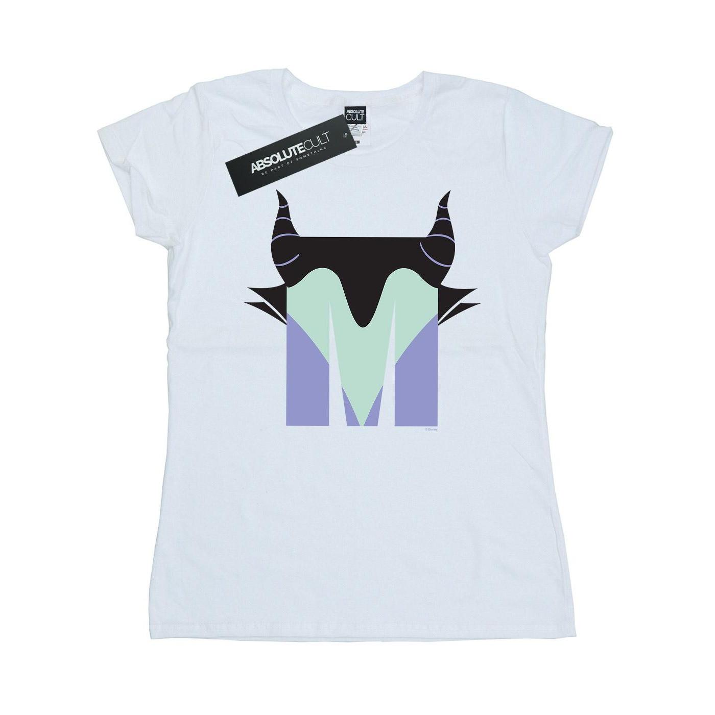 Image of Alphabet M Is For Maleficent Tshirt Damen Weiss XXL