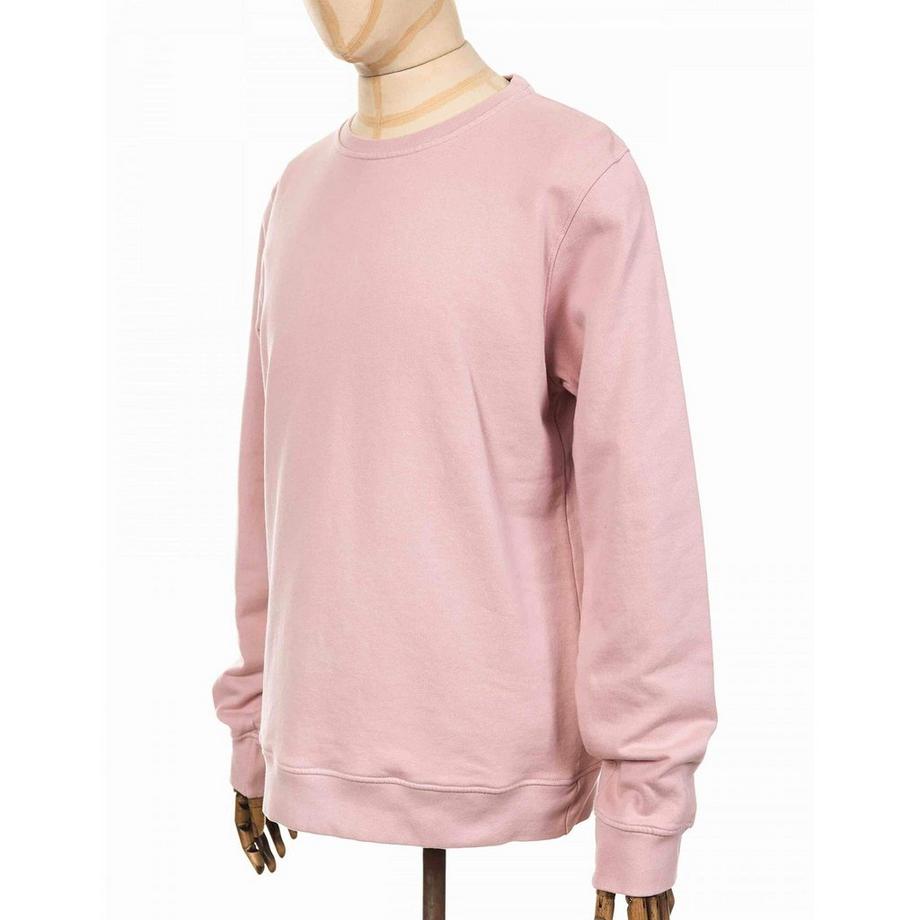 Colorful Standard Classic Organic Felpa Girocollo faded pink  