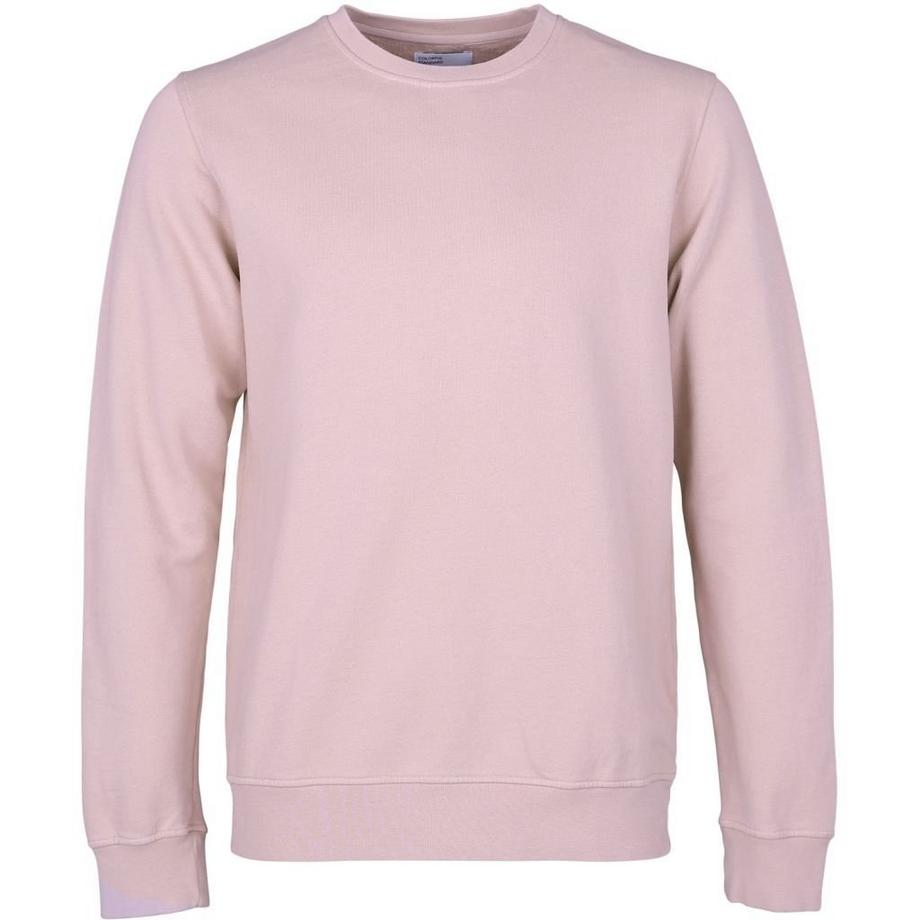 Felpa girocollo Colorful Standard Classic Organic faded pink