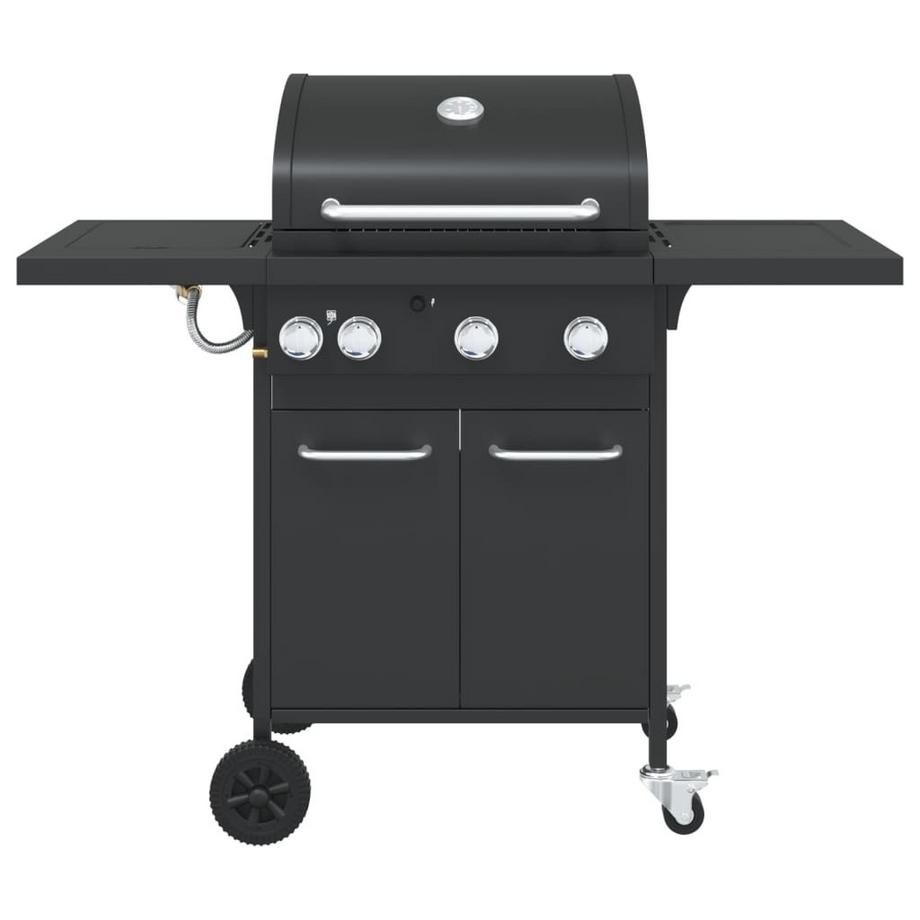 VidaXL Barbecue à gaz acier  