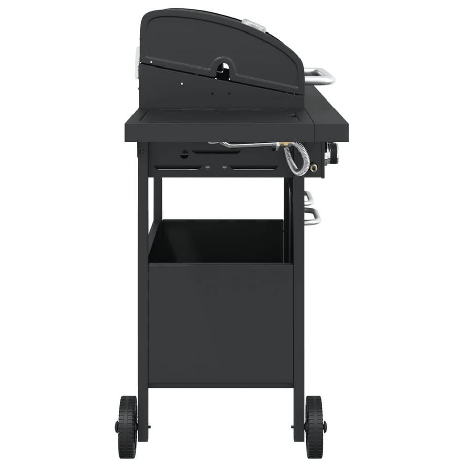 VidaXL Barbecue à gaz acier  