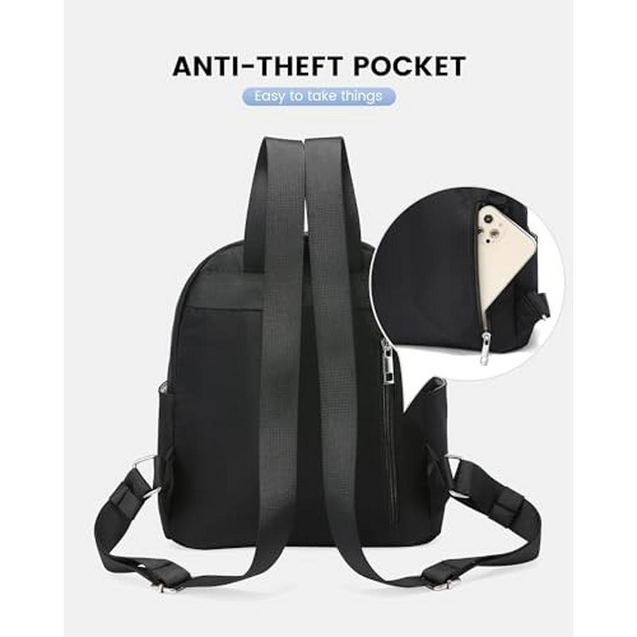 Only-bags.store Eleganter kleiner wasserdichter Mini Rucksack  