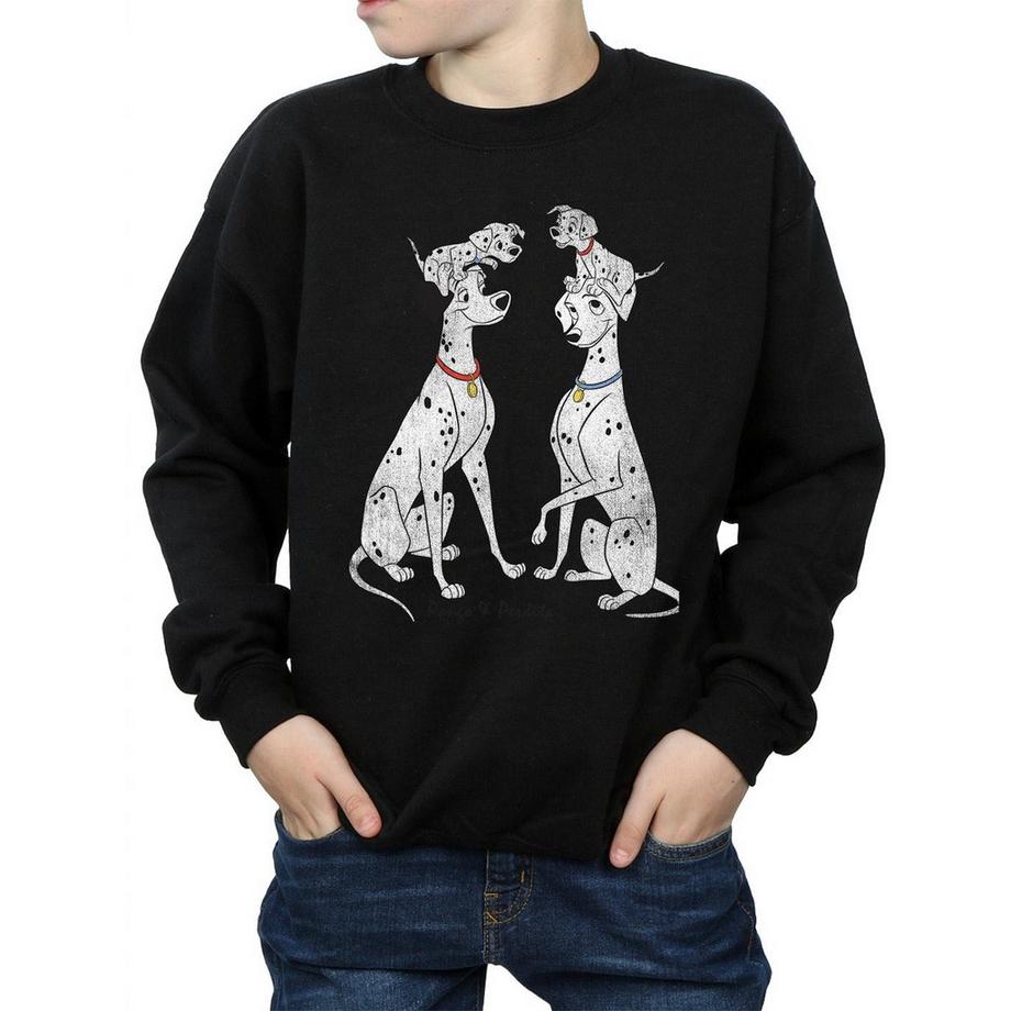 Disney  101 Dalmatians Pongo And Perdita Sweatshirt 