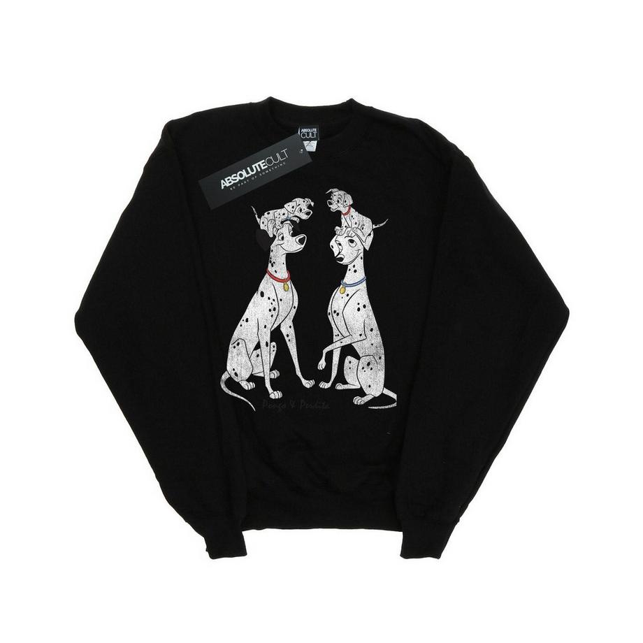 101 Dalmatians Pongo And Perdita Sweatshirt