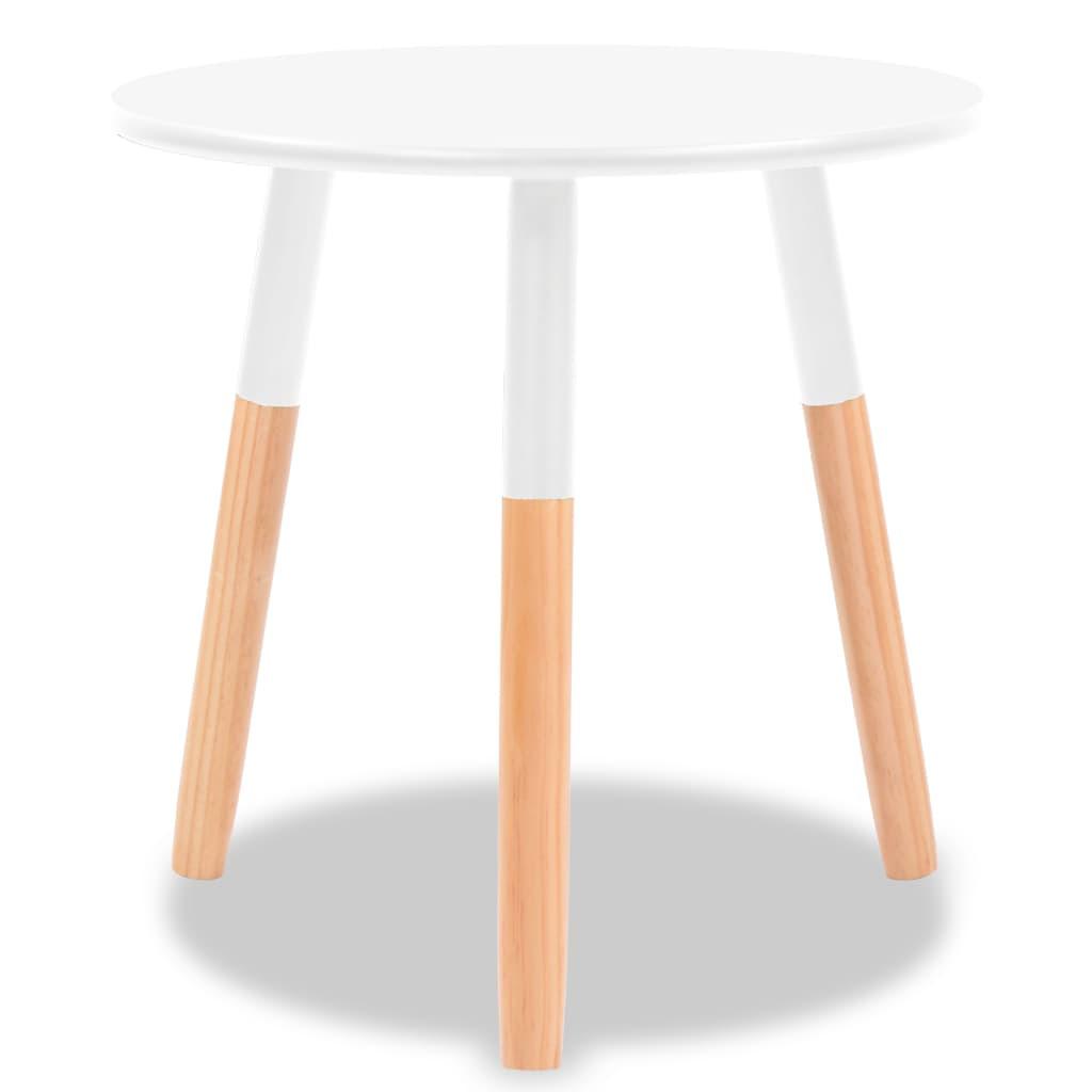 VidaXL Table d'appoint bois  