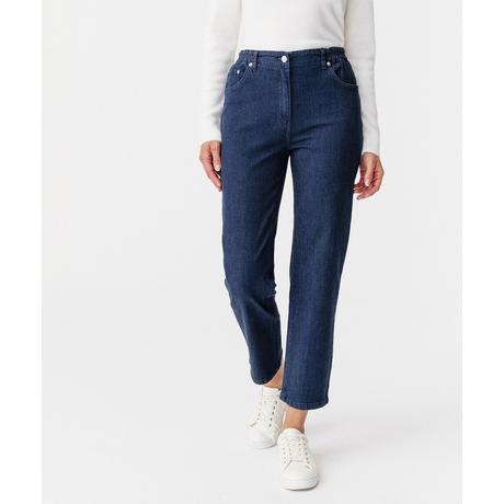 Damart  Jean 5 poches extensible, coupe droite. 