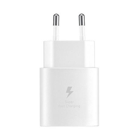 SAMSUNG  Caricabatteria USB-C Samsung 25W bianco 