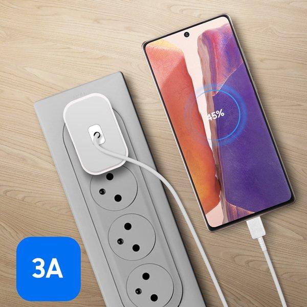 SAMSUNG  Caricabatteria USB-C Samsung 25W bianco 