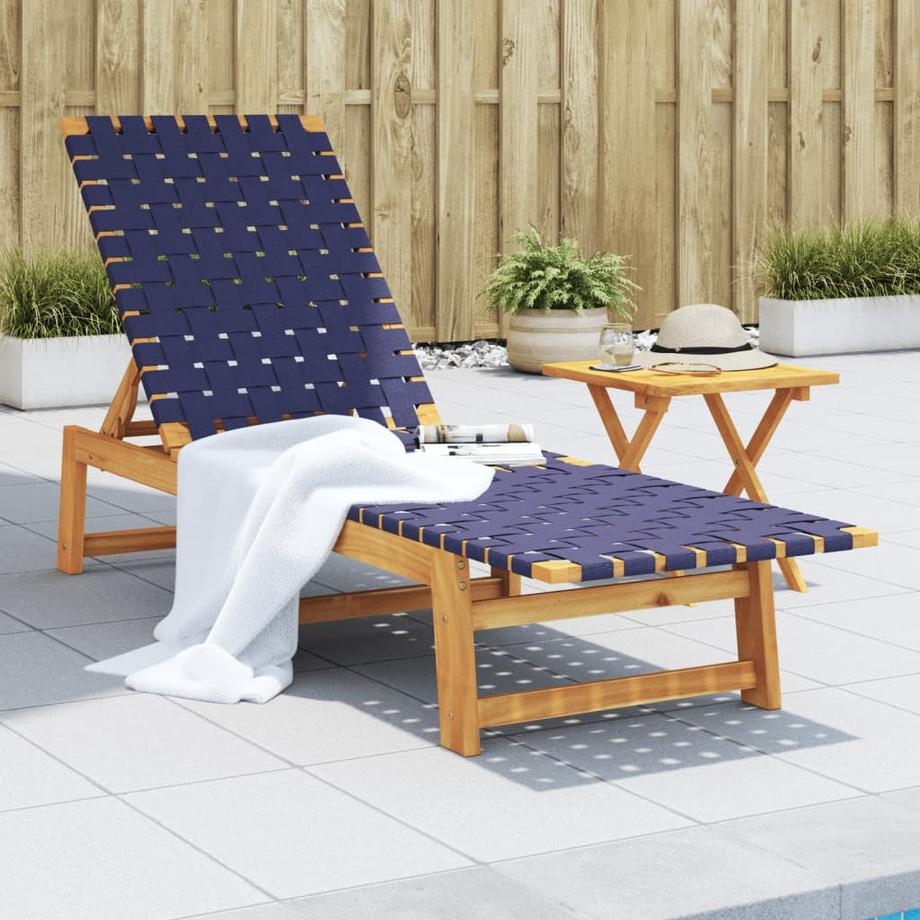 VidaXL Sonnenliege akazienholz  