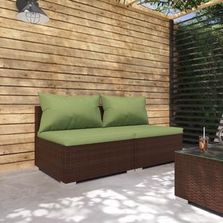 VidaXL Garten-lounge-set poly-rattan  