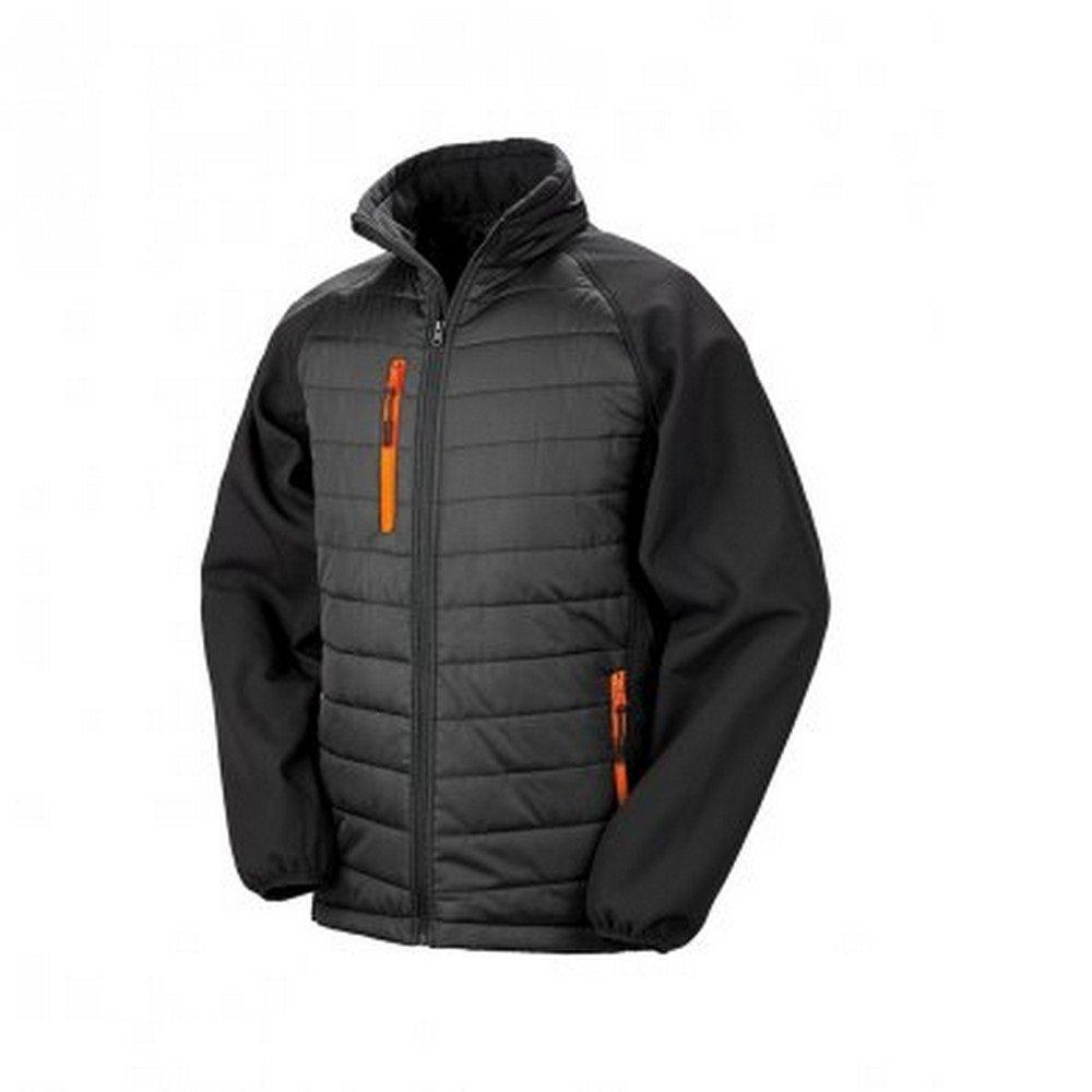 Image of Softshelljacke Compass Gefüttert Herren Schwarz XL