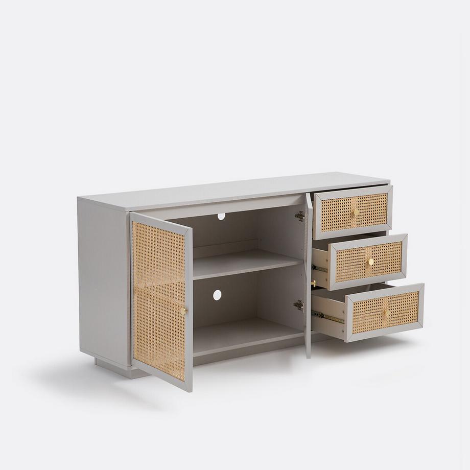 La Redoute Intérieurs Sideboard Paola mit 2 Türen und 3 Schubladen  