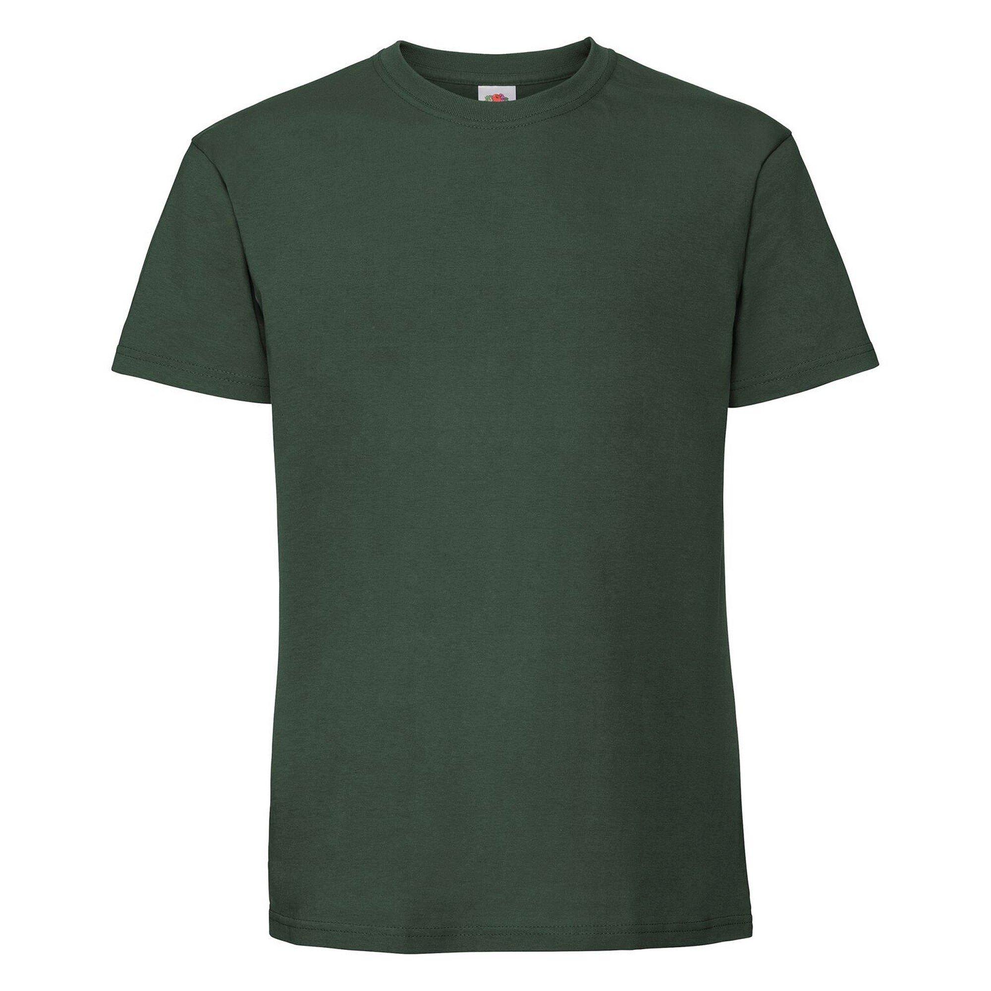 Image of Premium Tshirt Herren Dunkelgrün L