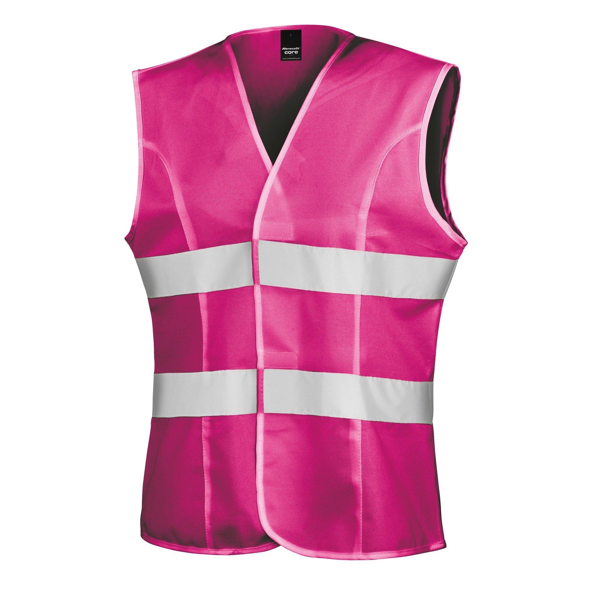 Image of Warnweste, Reflektierend (2 Stückpackung) Unisex Pink XL