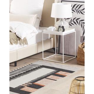 Beliani Tapis en Coton Moderne KAKINADA  