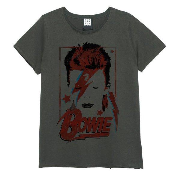 Image of Aladdin Sane Tshirt Damen Charcoal Black L