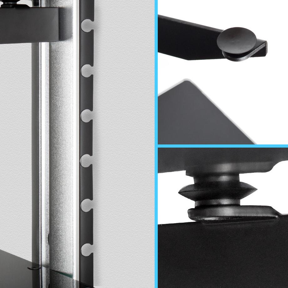 Tectake Mensola da parete   con 3 ripiani  