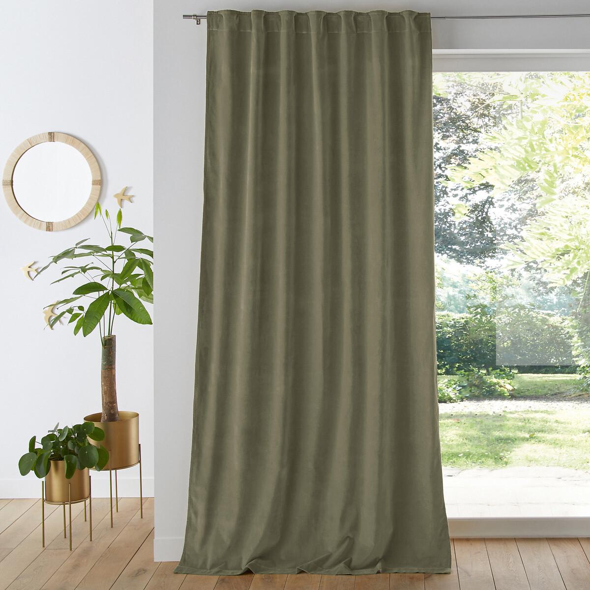 Image of Vorhang Velvet Unisex Grün 135x350CM