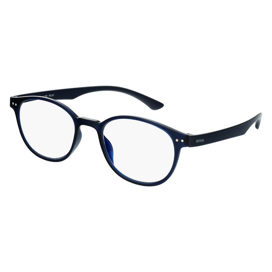 INVU Computerbrille Blaulichtfilter Gläser mit Etui  