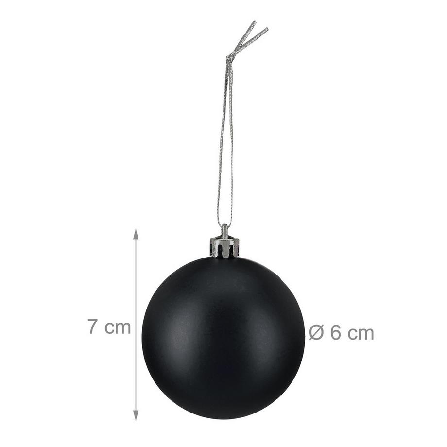 Northix Ensemble de 100 boules de Noël  