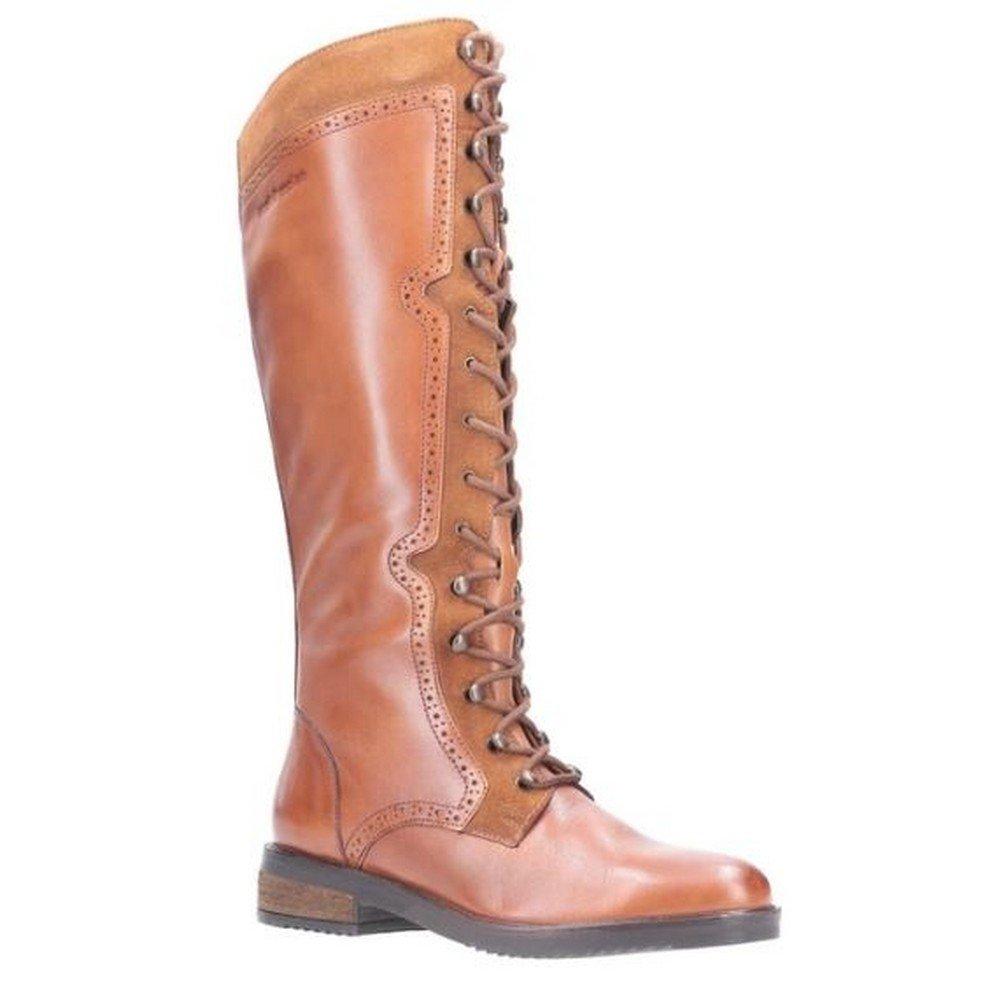 Image of Lange Stiefel Rudy, Leder Damen Tan 37