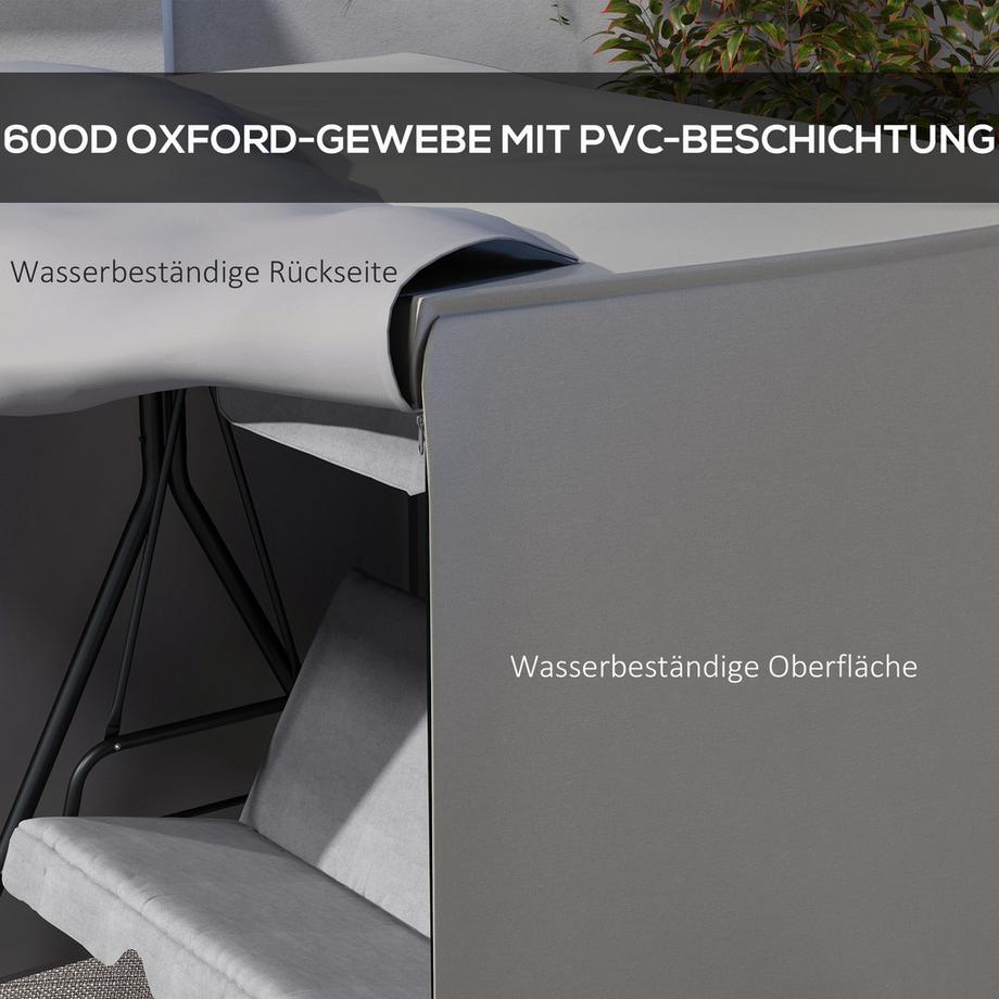 Outsunny Couverture de balançoire  