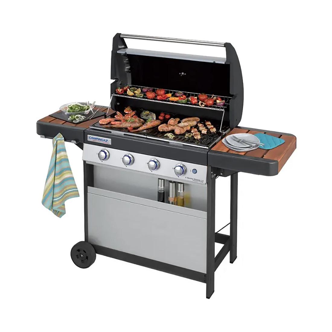 CAMPINGAZ Gasgrill BBQ 4 Series Woody L PLUS  