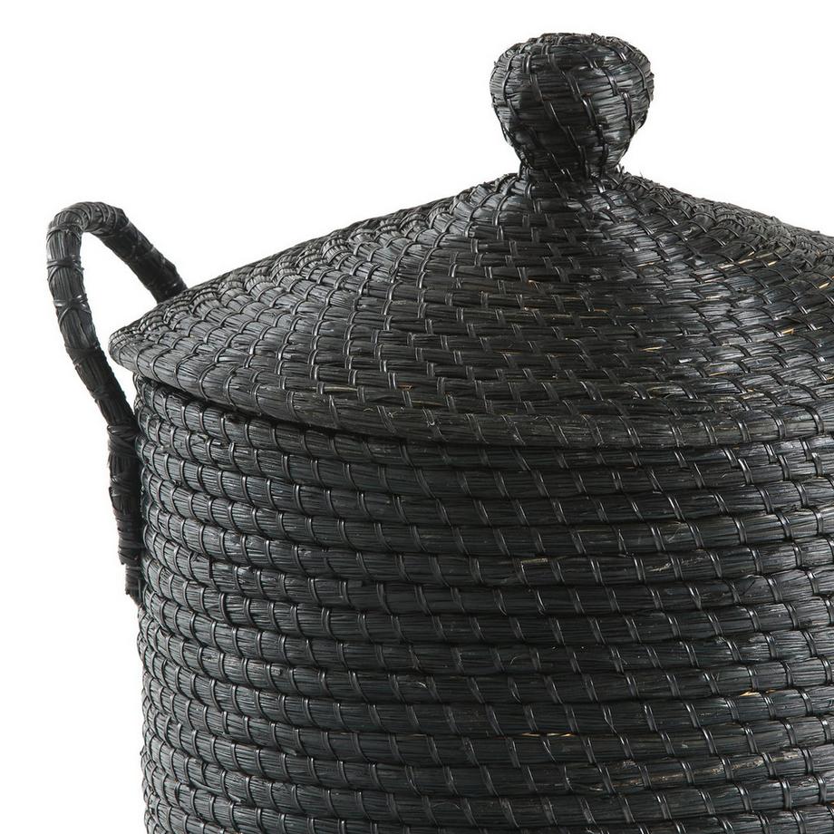 AM.PM Panier à linge paille de riz tressée Honoka  