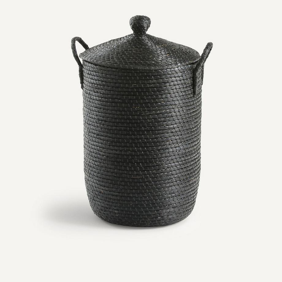 AM.PM Panier à linge paille de riz tressée Honoka  