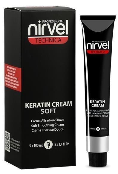 Image of Keratin Smoothing Cream Soft 500 Ml Damen Schwarz Leicht 500 ml