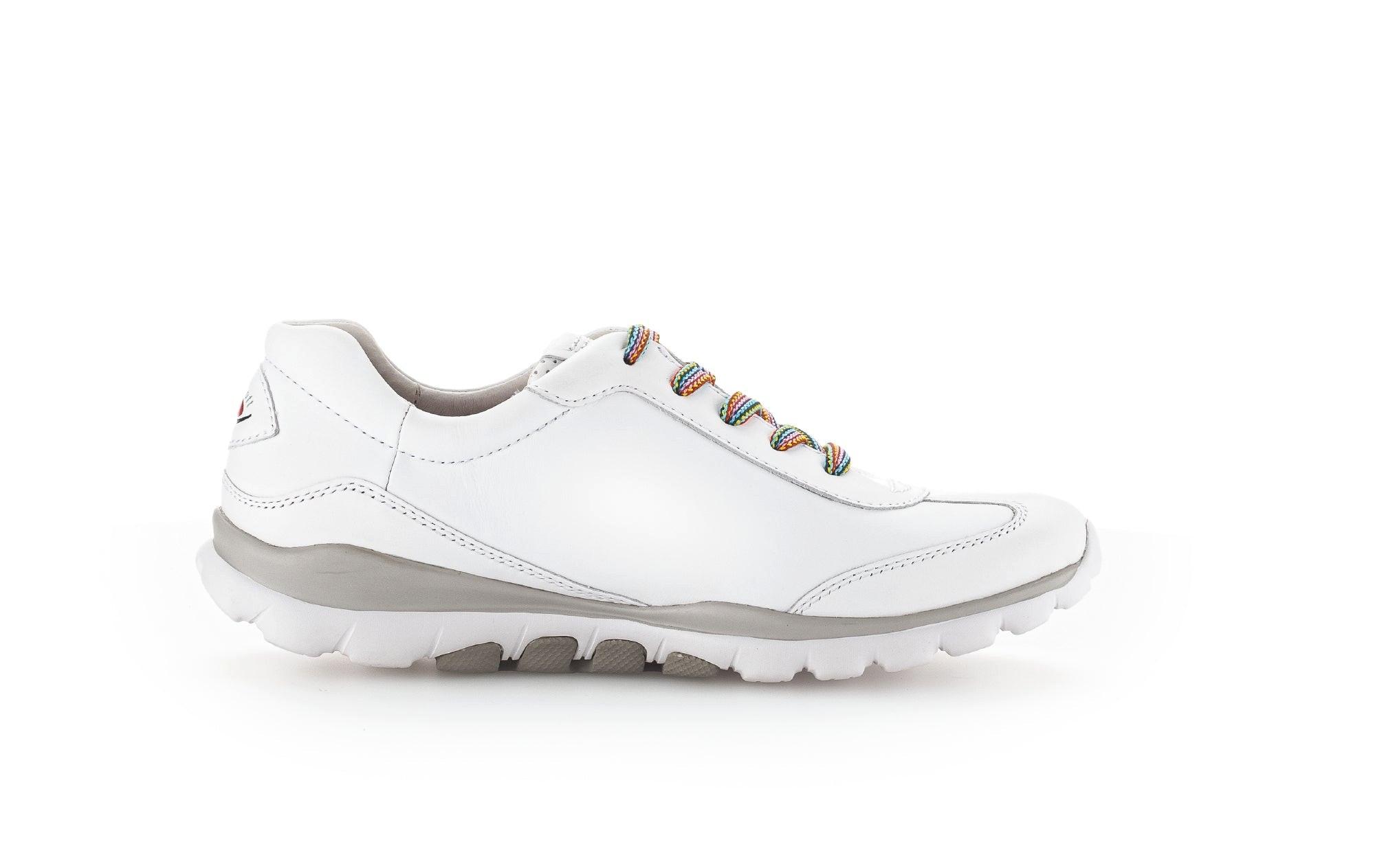 Image of Leder Wandersneaker Damen Weiss 42