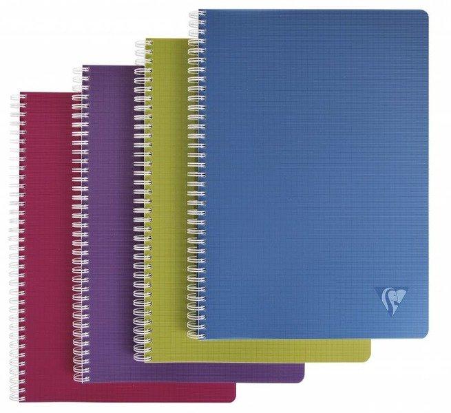 Clairefontaine CLAIREFONTAINE LINICOLOR Heft A4 329126 5mm 90 Blatt  