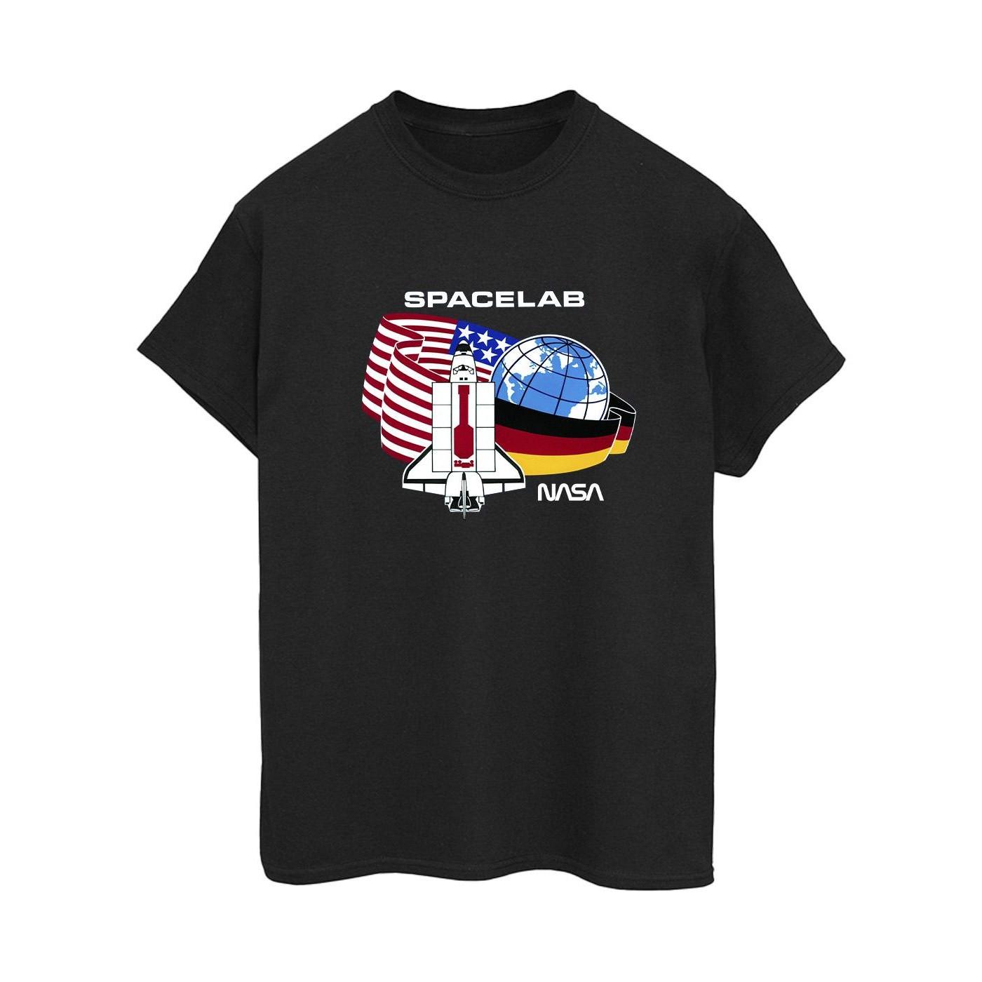Image of Space Lab Tshirt Damen Schwarz XL