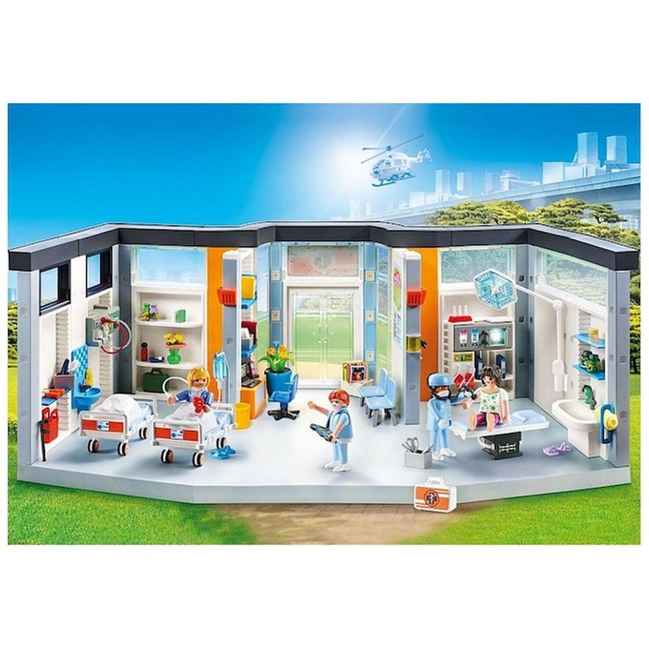 Playmobil  Playmobil Krankenhaus mit Einrichtung 