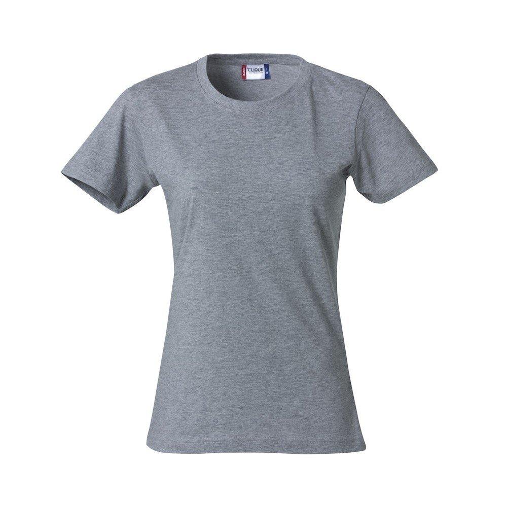 Image of Basic Tshirt Damen Grau XXL