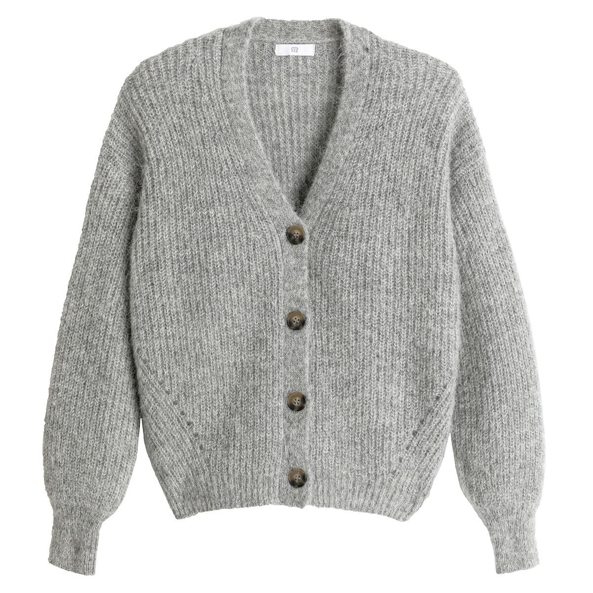 La Redoute Collections  Strickjacke mit V-Ausschnitt Signature GILDAS 