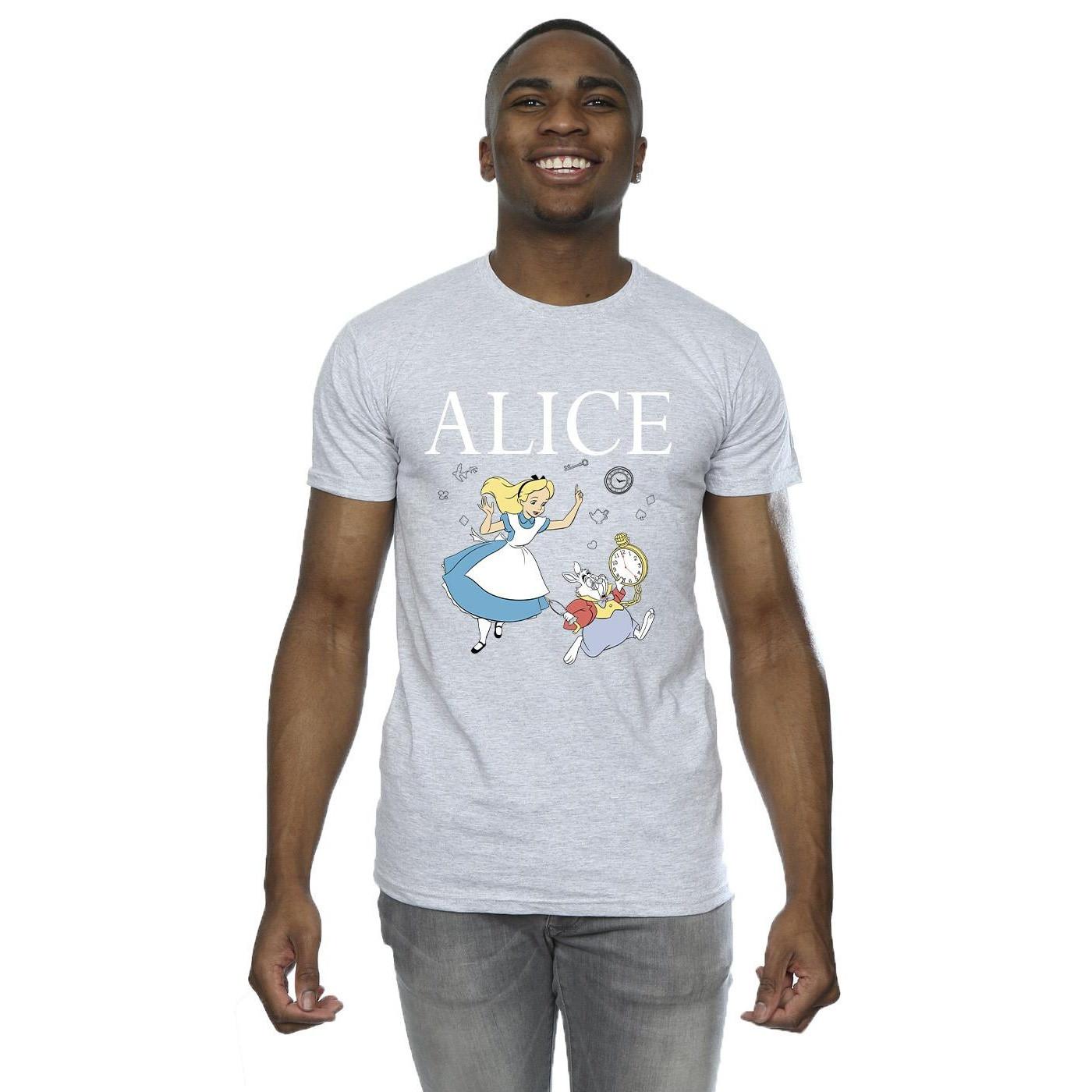 Disney  Alice In Wonderland Follow The Rabbit TShirt 