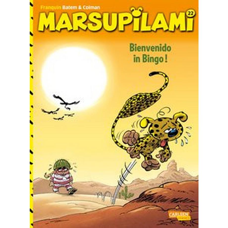 Marsupilami 22: Bienvenido in Bingo! Franquin, André; Colman, Stéphan; Le Comte, Marcel (Übersetzung); Batem (Illustrationen) Gebundene Ausgabe 