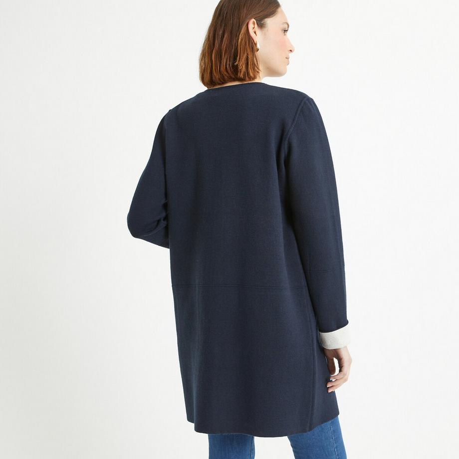 La Redoute Collections Feinstrick Langer Cardigan  